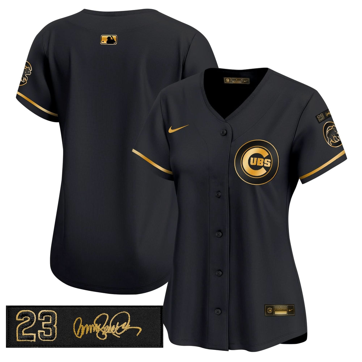 Women's Chicago Cubs 'Ryne Sandberg Tribute' Vapor Premier Limited Jersey V3 - All Stitched