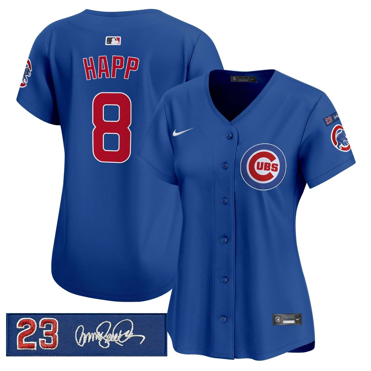 Women's Chicago Cubs 'Ryne Sandberg Tribute' Vapor Premier Limited Jersey V3 - All Stitched