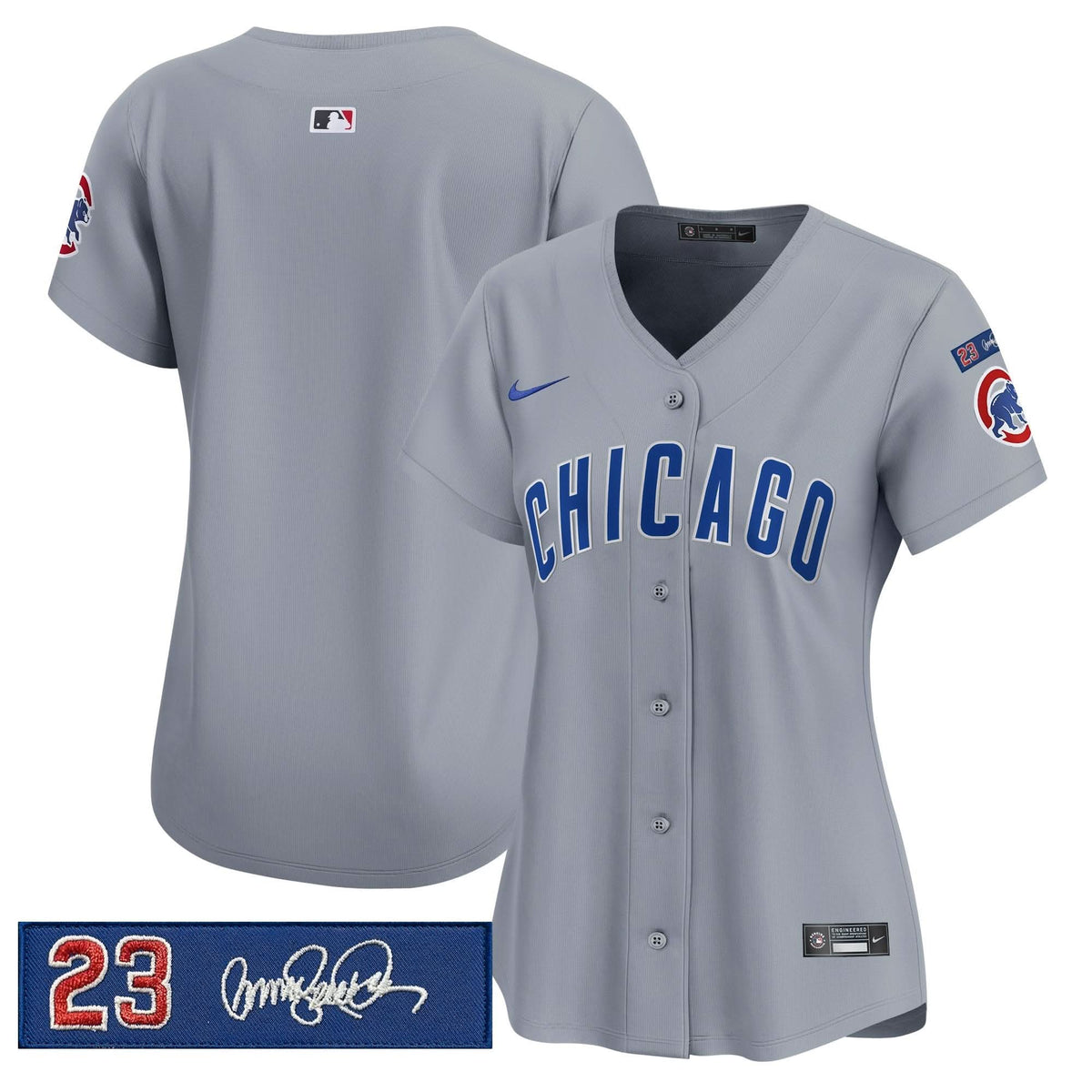 Women's Chicago Cubs 'Ryne Sandberg Tribute' Vapor Premier Limited Jersey V3 - All Stitched
