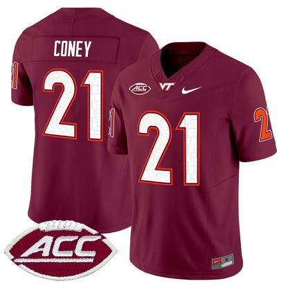 Men's Virginia Tech Hokies 2025 Vapor Limited Jersey - All Stitched