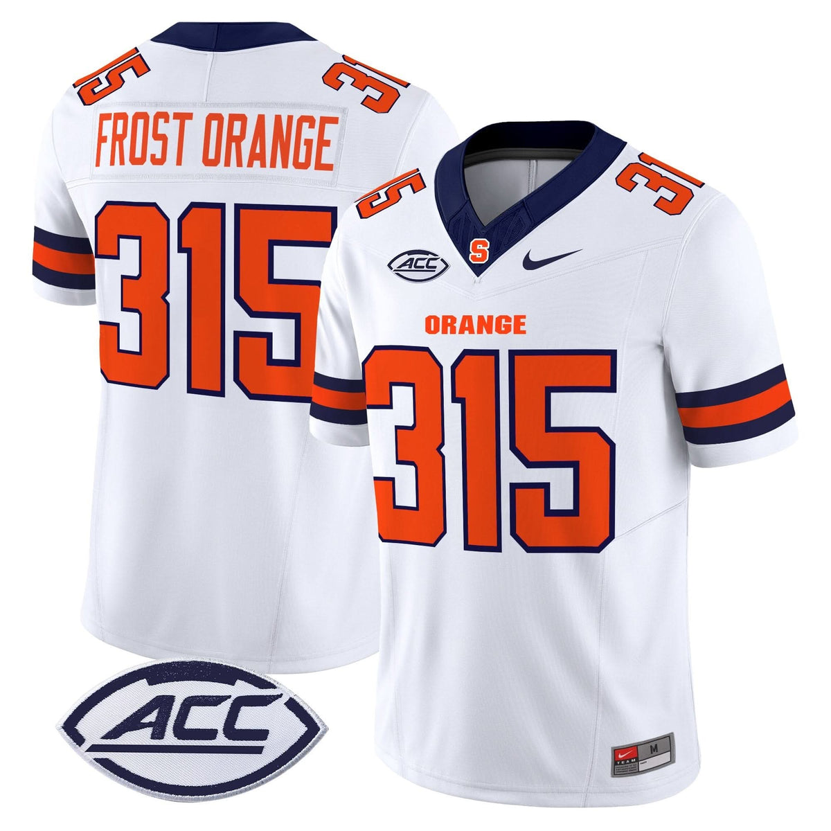 Men's Syracuse Orange 2025 Vapor Limited Jersey - All stitched