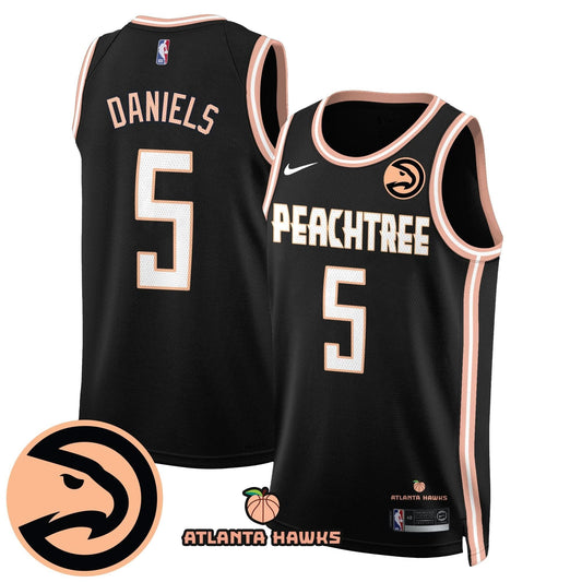 Men's Atlanta Hawks ���������Peachtree��������� City Edition Jersey - All Stitched