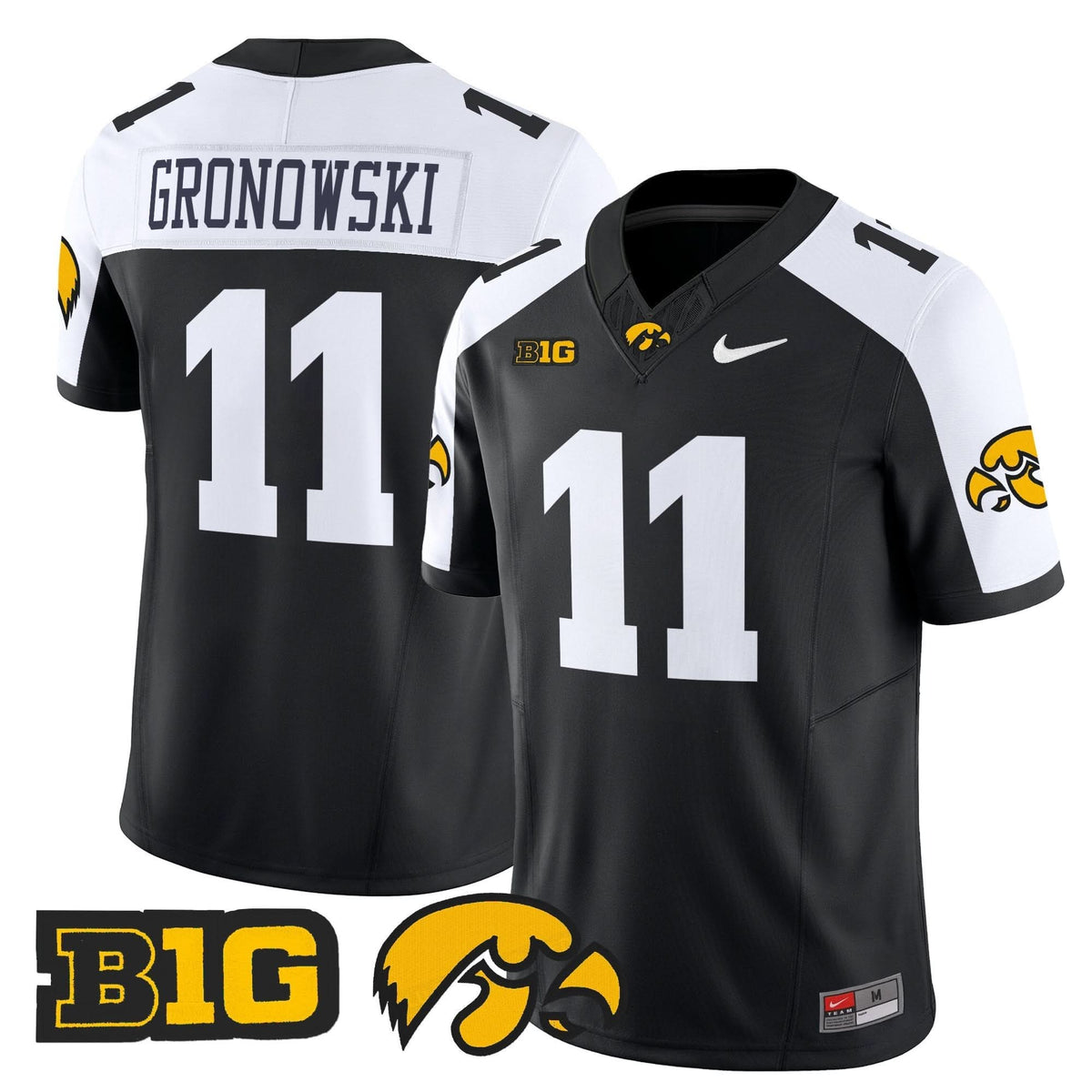 Men's Iowa Hawkeyes 2025 Vapor Limited Jersey - All Stitched