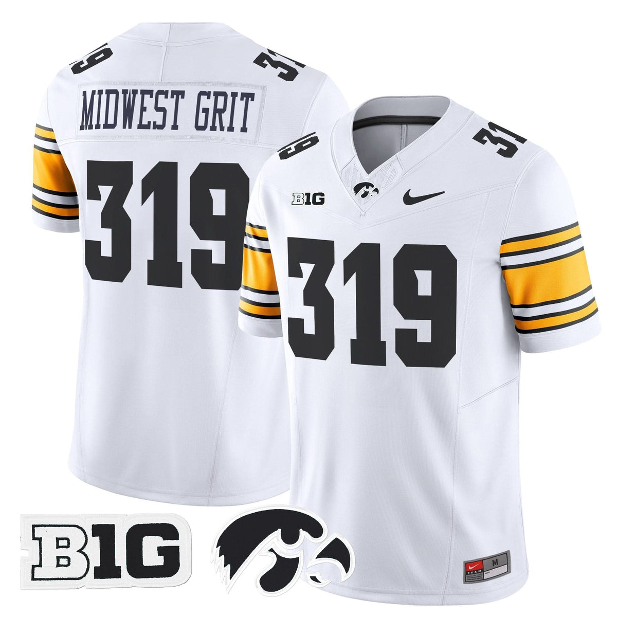 Men's Iowa Hawkeyes 2025 Vapor Limited Jersey - All Stitched