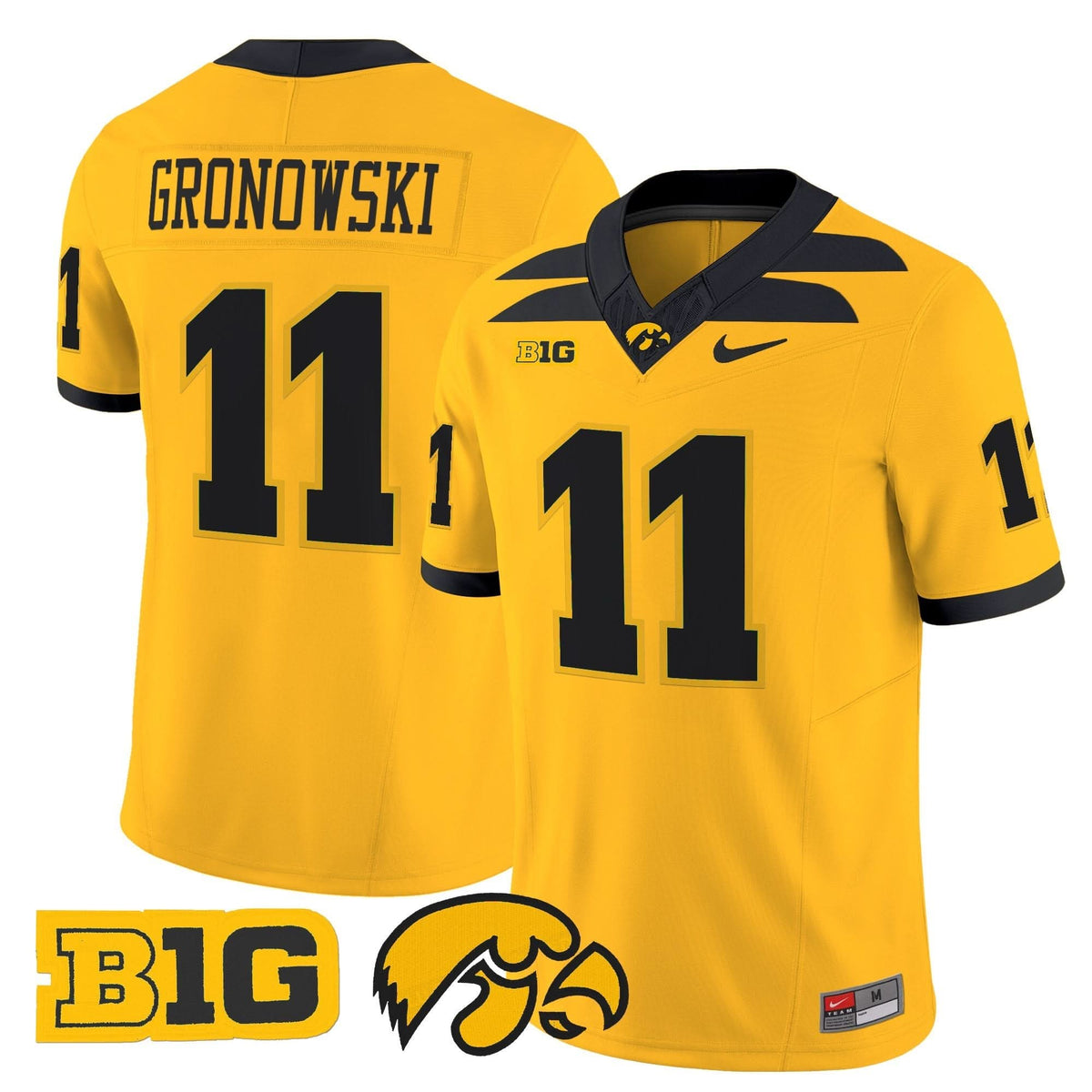 Men's Iowa Hawkeyes 2025 Vapor Limited Jersey - All Stitched