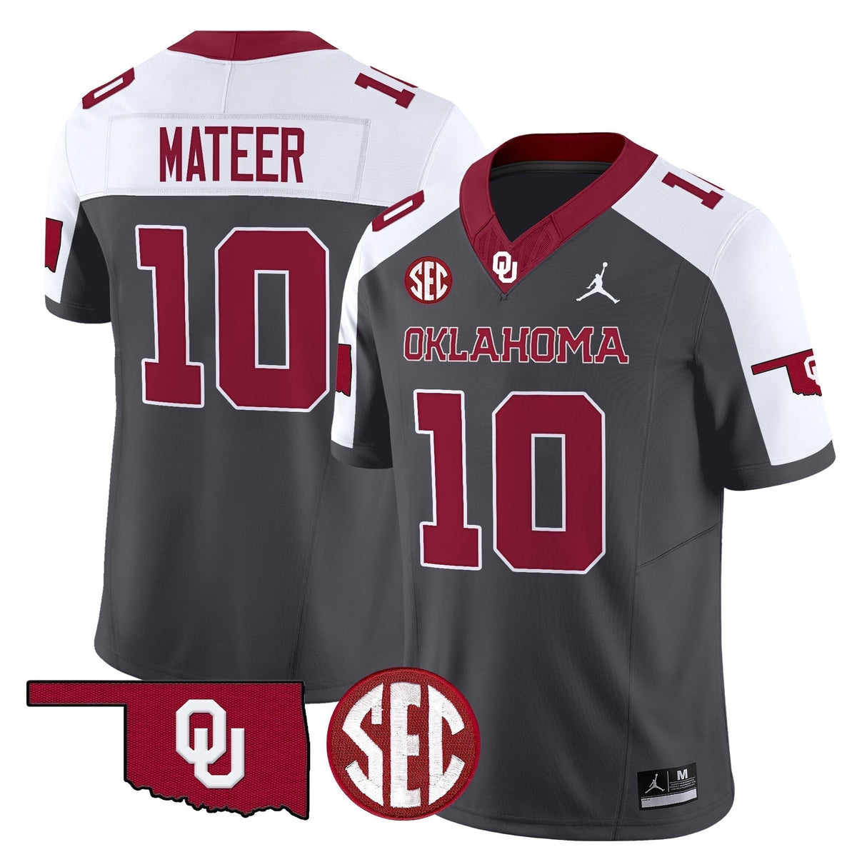Men's Oklahoma Sooners 2025 Vapor Limited Jersey - All Stitched