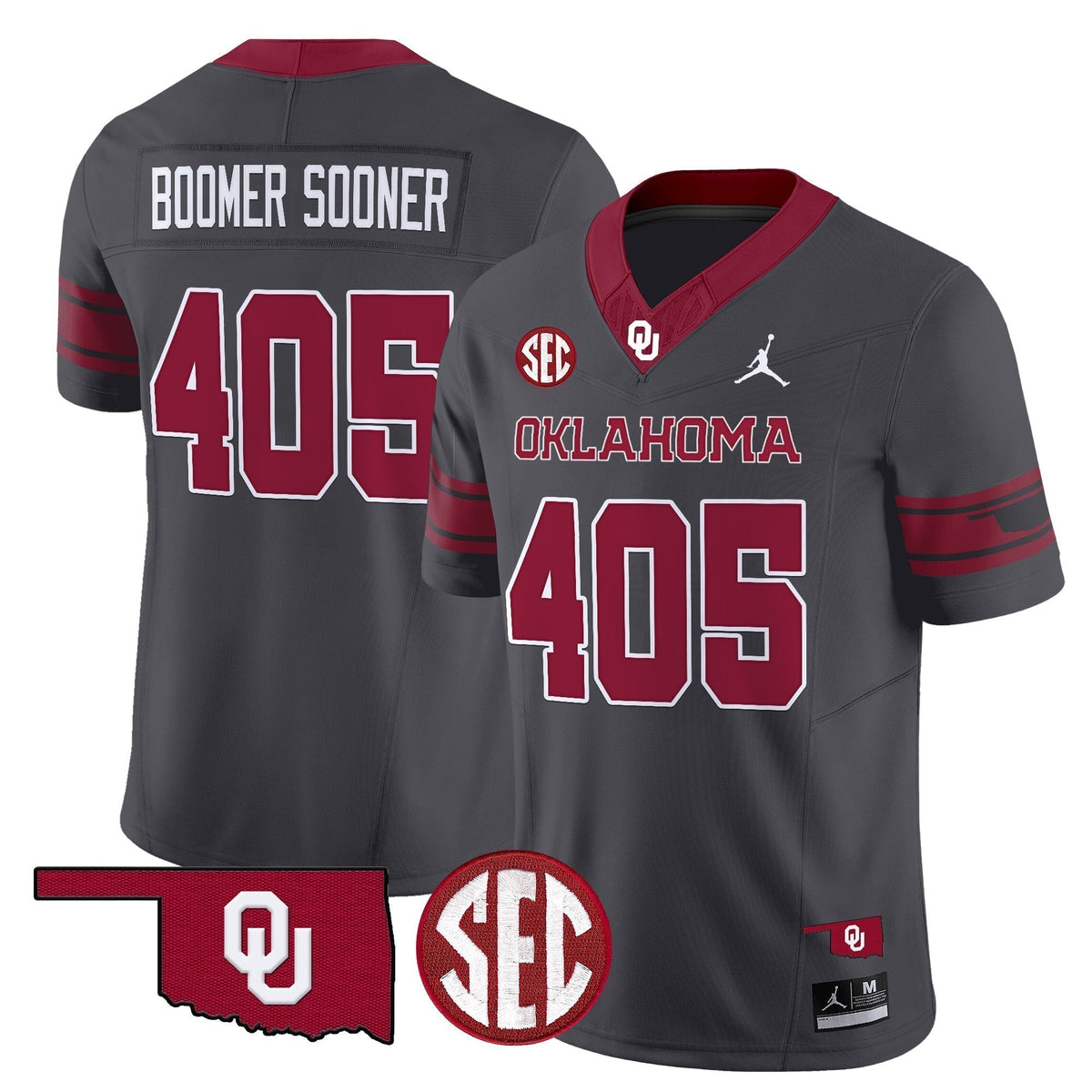 Men's Oklahoma Sooners 2025 Vapor Limited Jersey - All Stitched