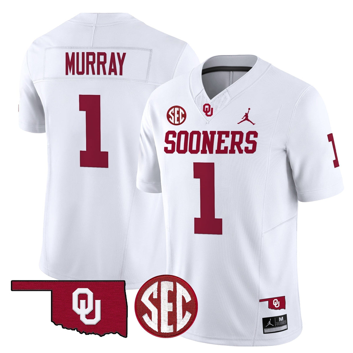 Men's Oklahoma Sooners 2025 Vapor Limited Jersey - All Stitched
