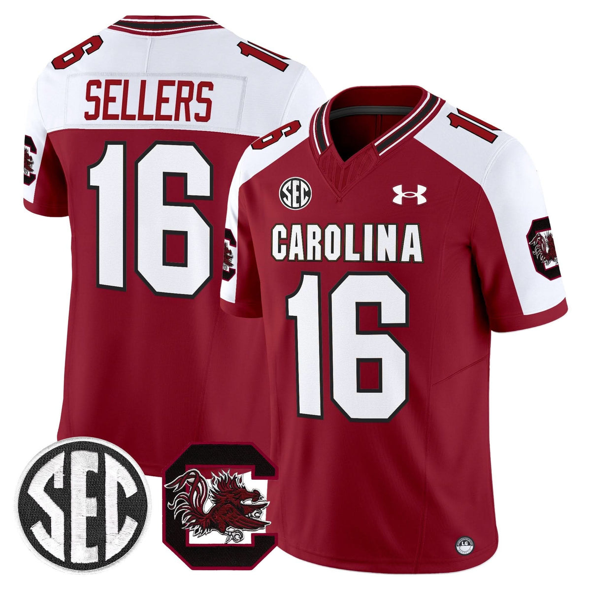 Men's South Carolina Gamecocks 2025 Vapor Limited Jersey - All Stitched