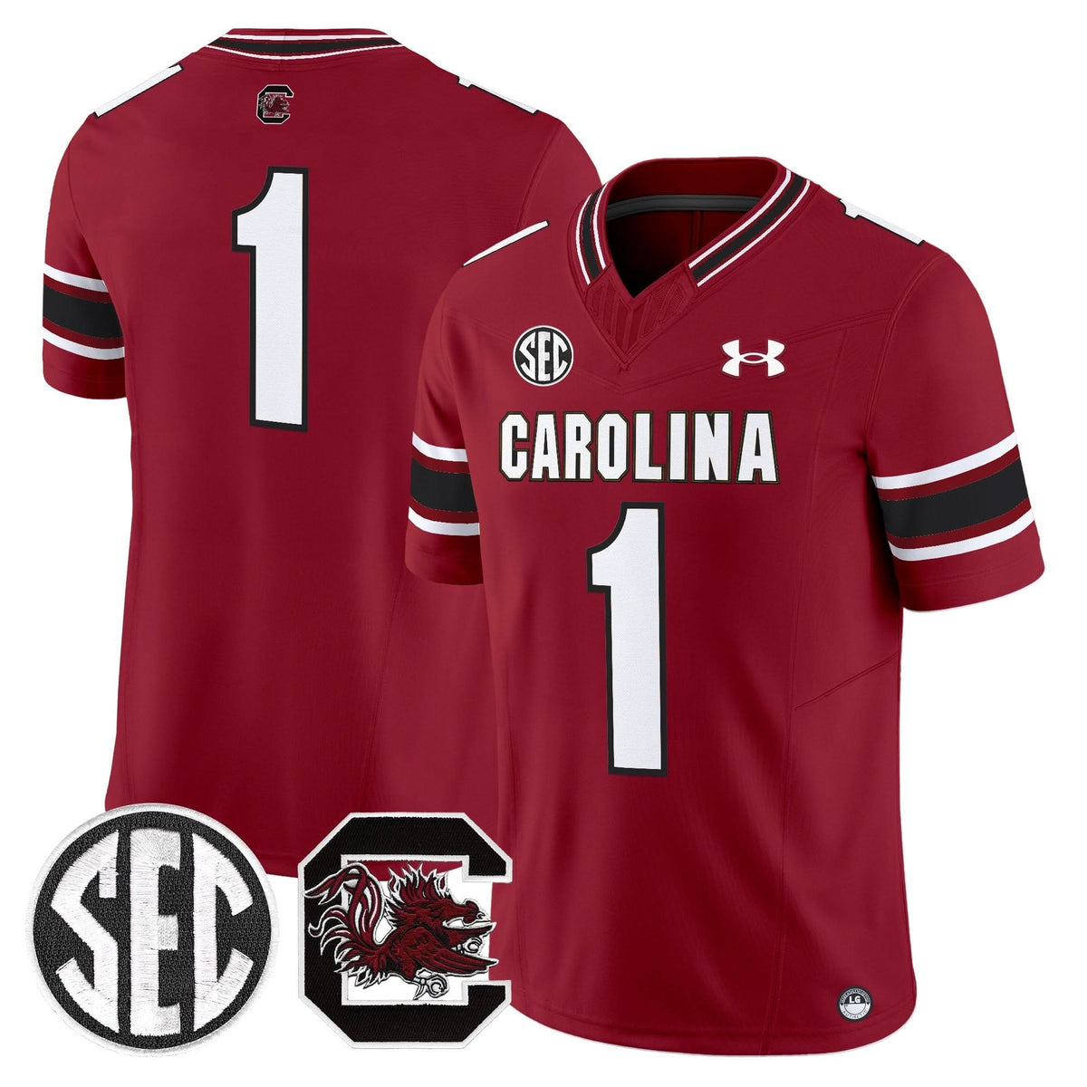 Men's South Carolina Gamecocks 2025 Vapor Limited Jersey - All Stitched