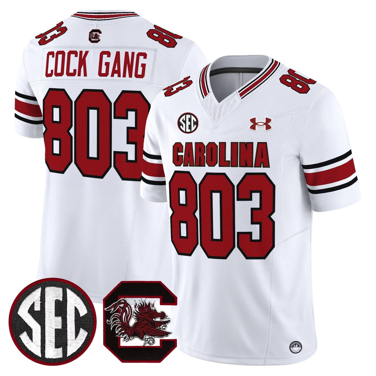 Men's South Carolina Gamecocks 2025 Vapor Limited Jersey - All Stitched