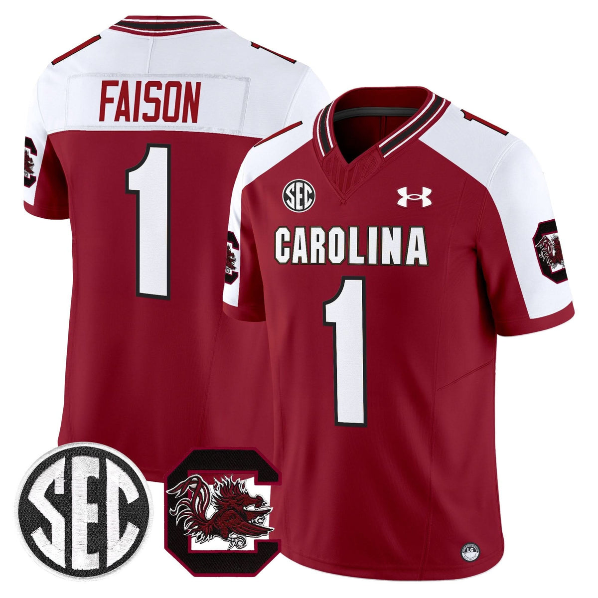Men's South Carolina Gamecocks 2025 Vapor Limited Jersey - All Stitched