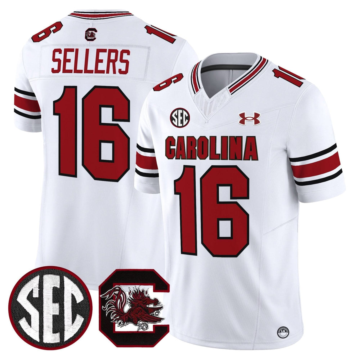 Men's South Carolina Gamecocks 2025 Vapor Limited Jersey - All Stitched