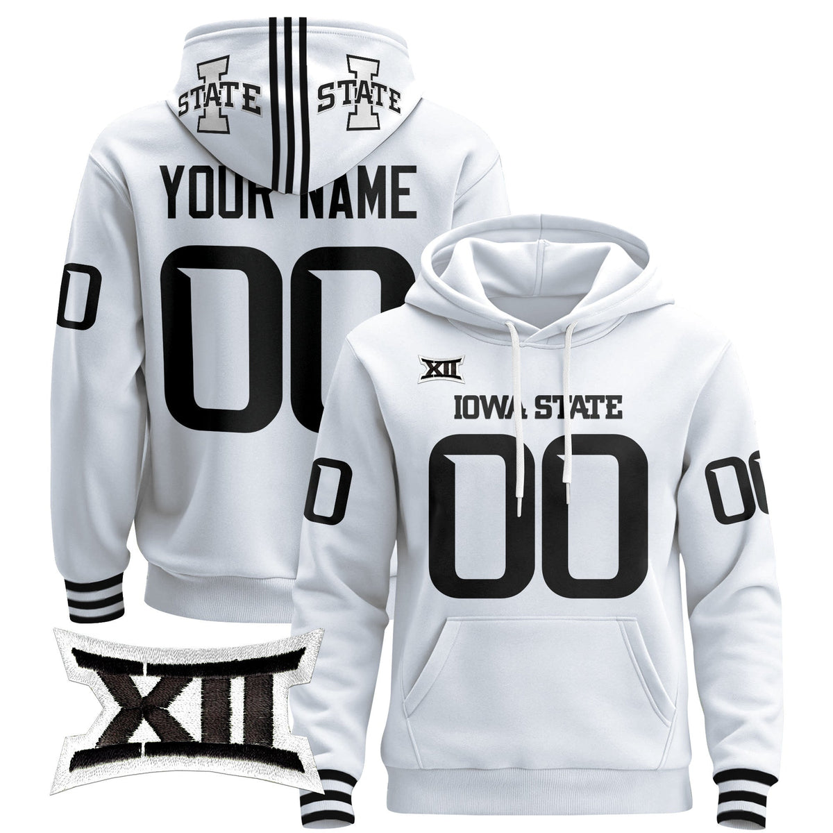 Iowa State Cyclones 2025 Premium Custom Pullover Hoodie