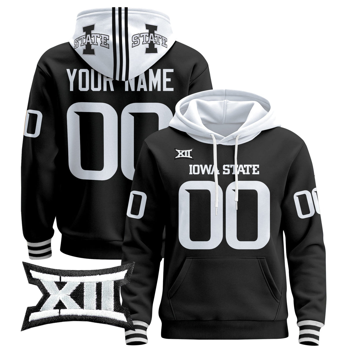 Iowa State Cyclones 2025 Premium Custom Pullover Hoodie