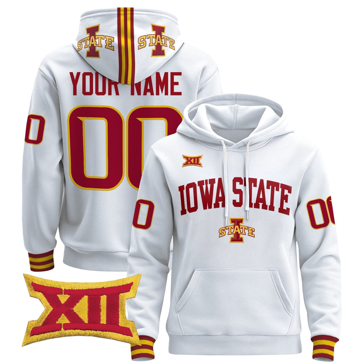 Iowa State Cyclones 2025 Premium Custom Pullover Hoodie V2