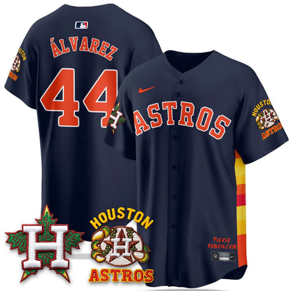 Men's Houston Astros "Hopadillo" Limited Jersey - All Stitched