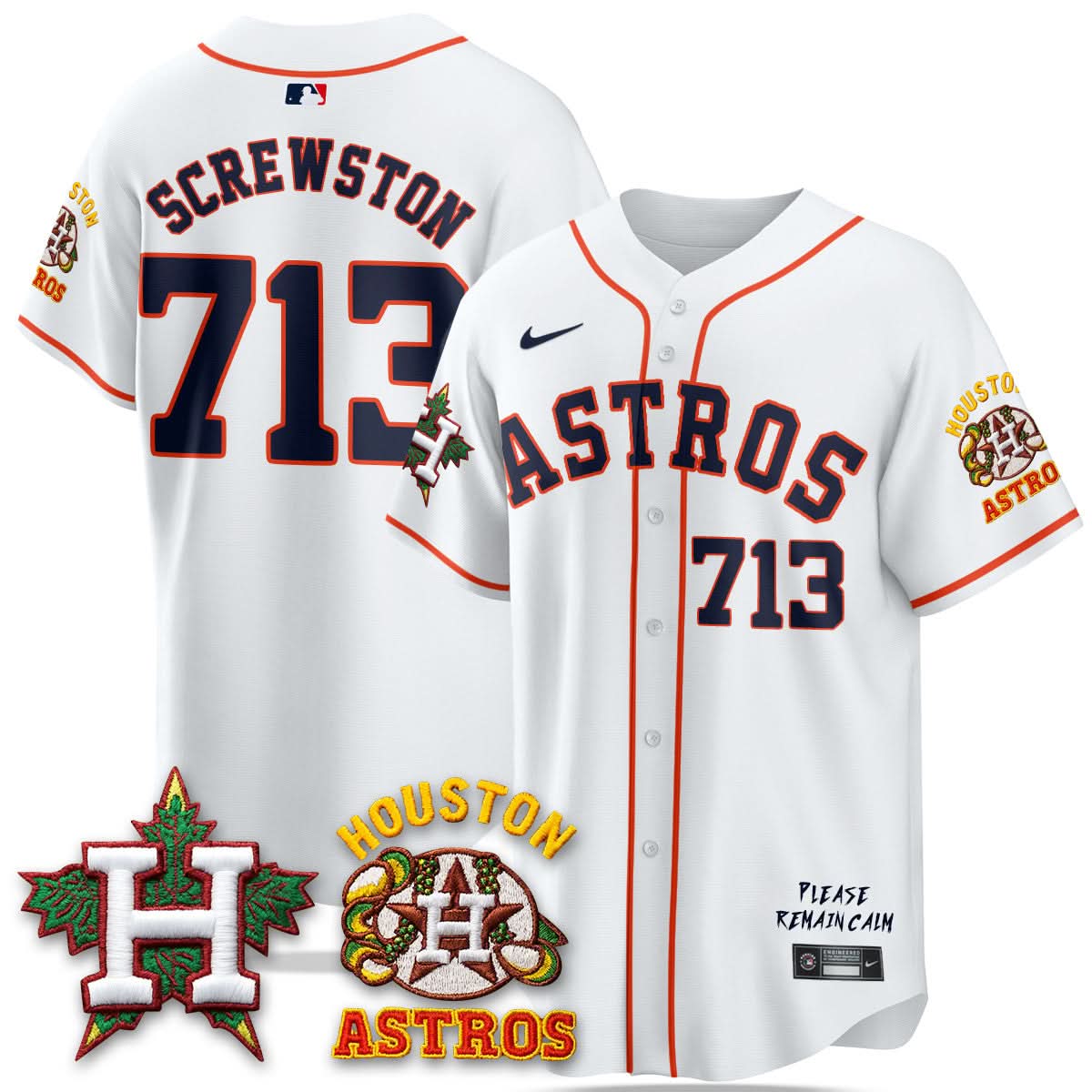 Men's Houston Astros "Hopadillo" Limited Jersey - All Stitched