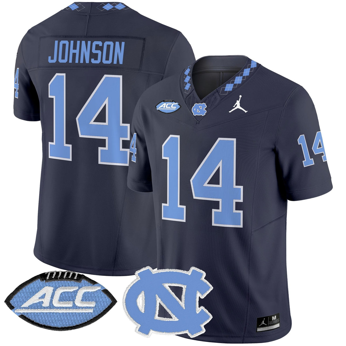 Men's North Carolina Tar Heels 2025 Vapor Limited Jersey - All Stitched