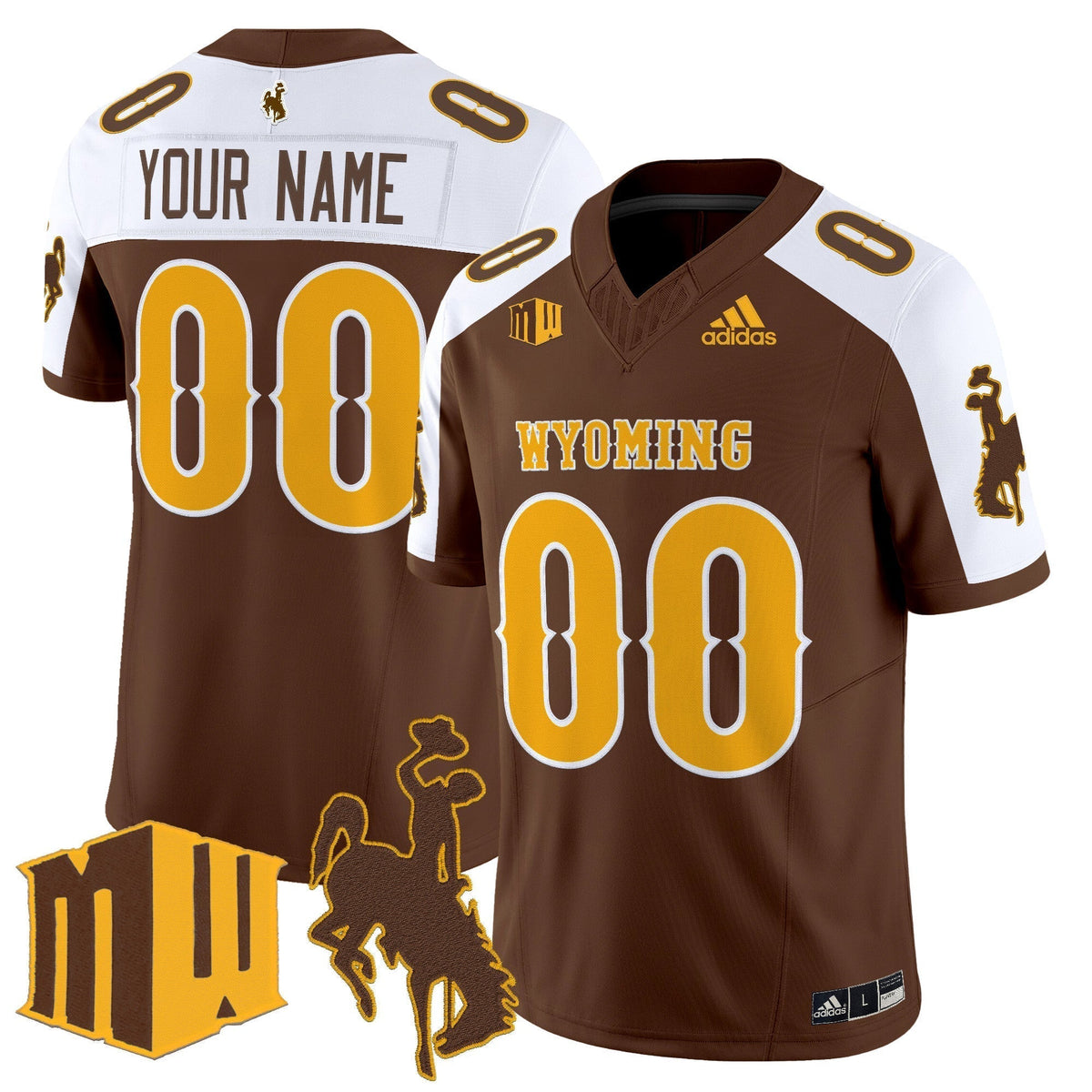 Wyoming DAL 2025 Vapor Limited Custom Jersey