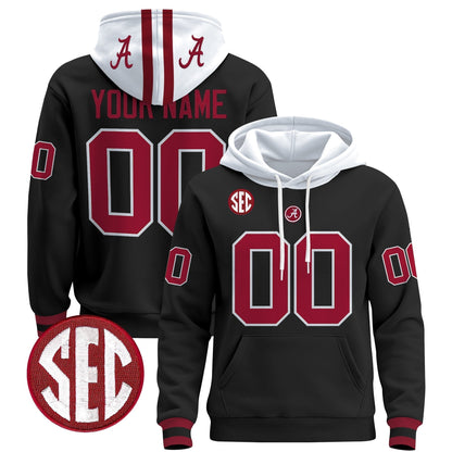 Alabama Crimson 2025 Premium Custom Pullover Hoodie