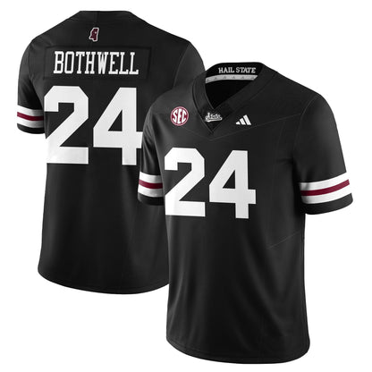 Men's Mississippi State Football "Darkness" Limited Jersey - All Stitched