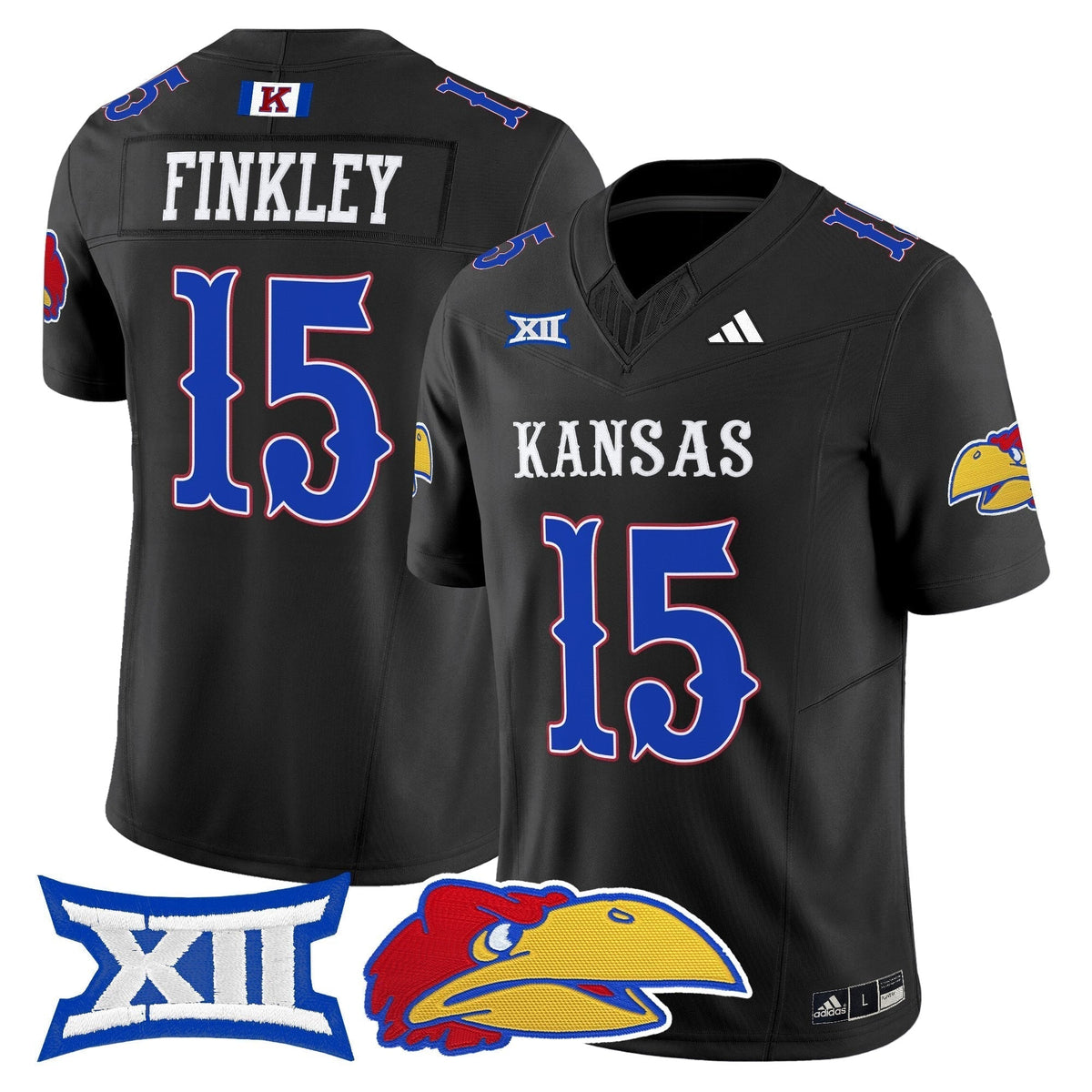Men's Kansas Jayhawks 2025 Vapor Limited Jersey - All Stitched