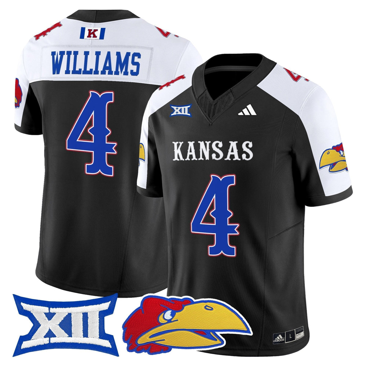 Men's Kansas Jayhawks 2025 Vapor Limited Jersey - All Stitched