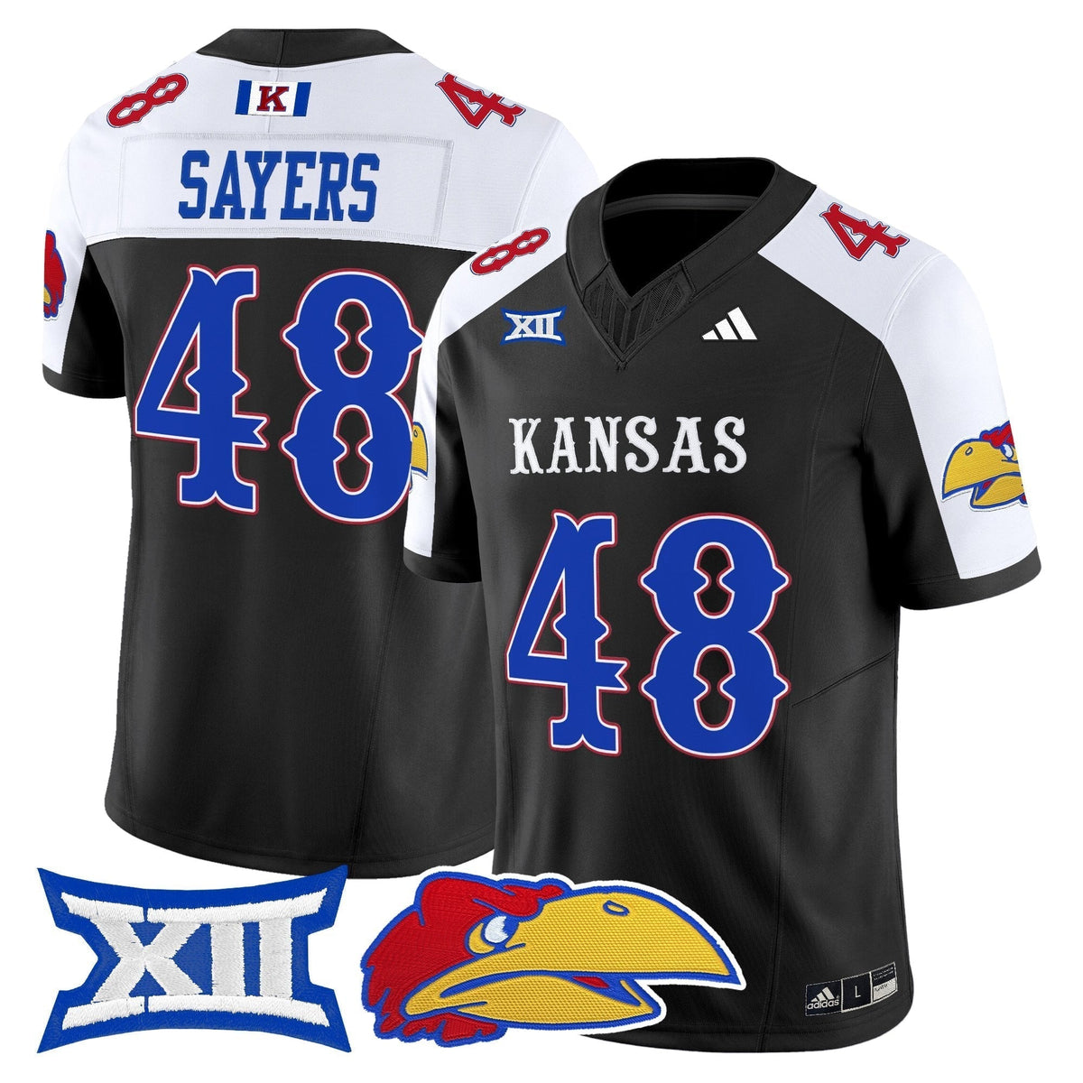 Men's Kansas Jayhawks 2025 Vapor Limited Jersey - All Stitched