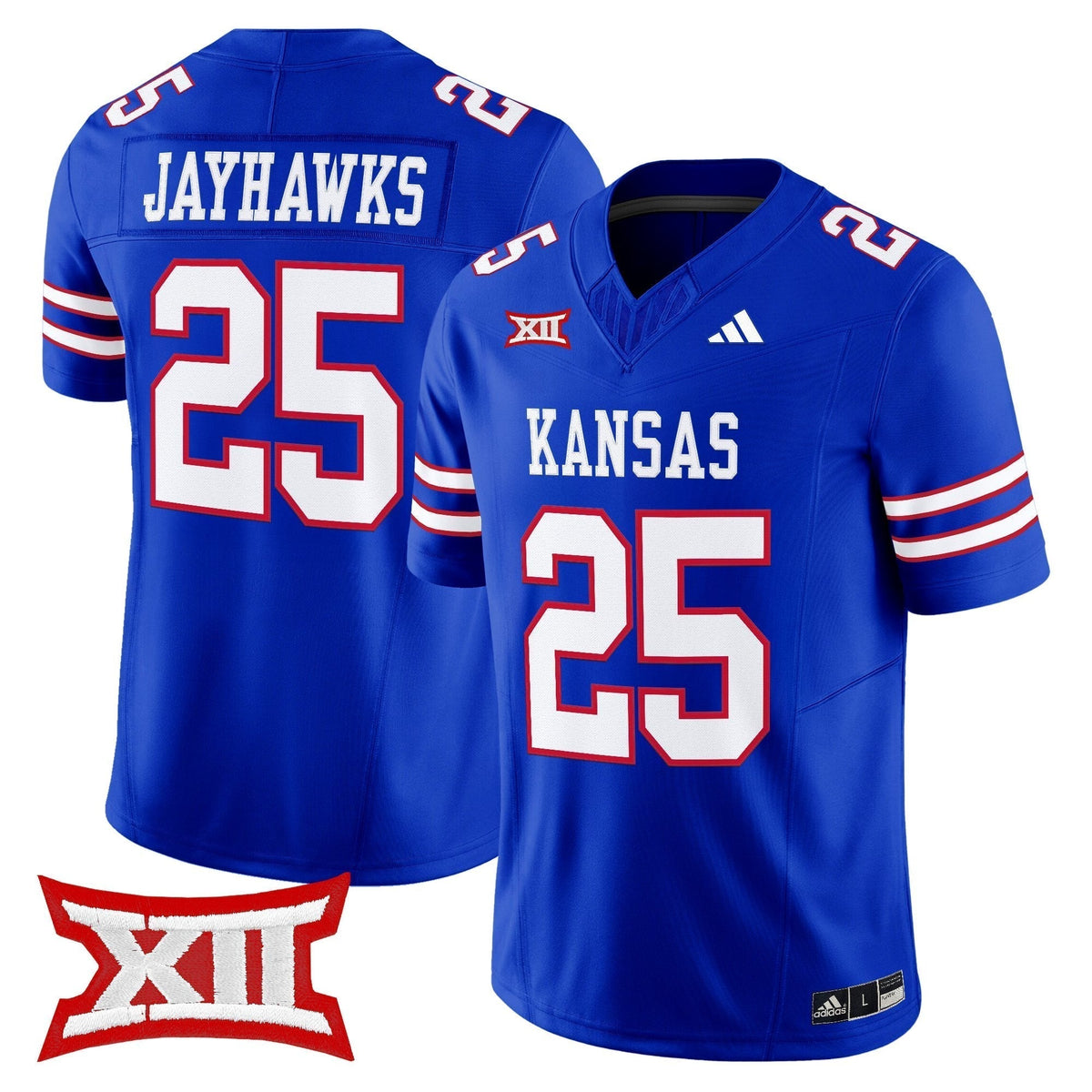 Men's Kansas Jayhawks 2025 Vapor Limited Jersey - All Stitched