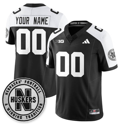 Custom Nebraska Football 2025 "Blackout" Jersey