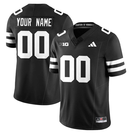 Custom Nebraska Football 2025 "Blackout" Jersey