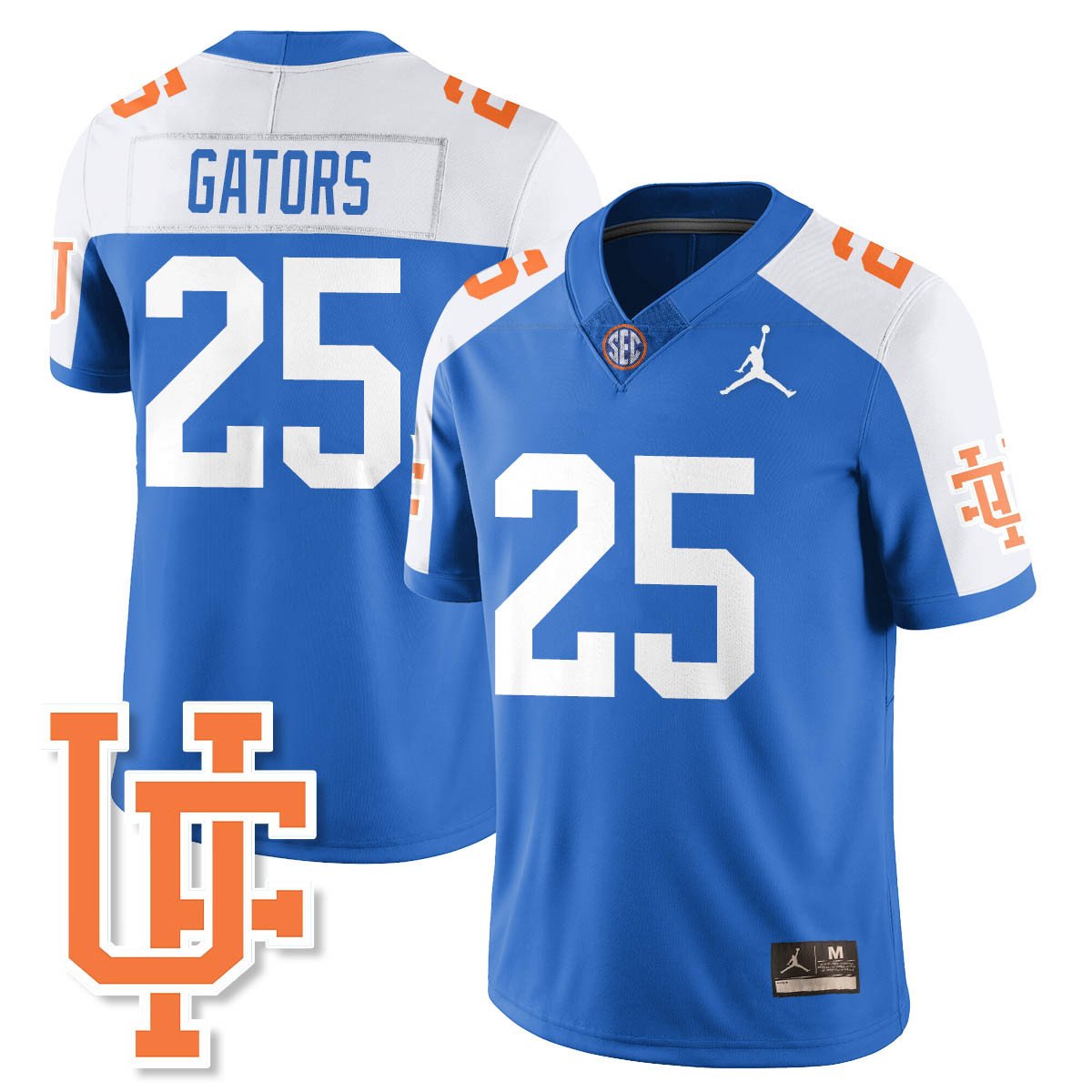 Custom Florida Gators Bring Back 1960s Throwback Jersey - All Stitched
