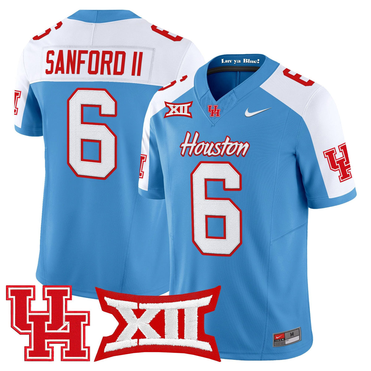 Men's Houston Cougars 2026 Vapor Limited Jersey - Stitched