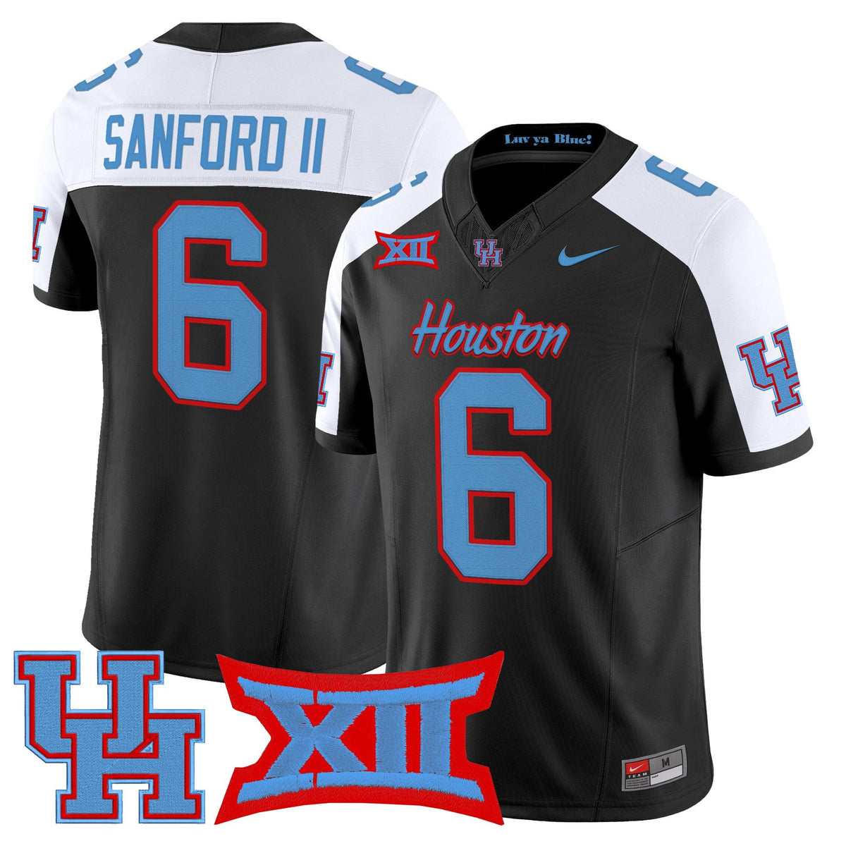 Men's Houston Cougars 2026 Vapor Limited Jersey - Stitched