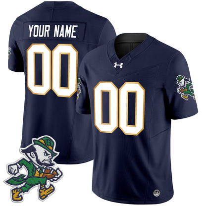 Notre Dame Fighting Irish 2025 'Gridiron Leprechaun Edition' Vapor Limited Custom Jersey ��� All Stitched