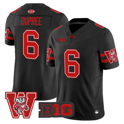 Men's Wisconsin Badgers Throwback Vapor Limited Jersey - All Stitched