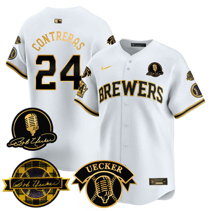MB 2025 Limited Jersey - Bob Uecker Patch - Stitched