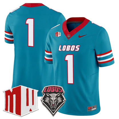 Men's New Mexico Lobos 2025 Vapor Limited Jersey - All Stitched