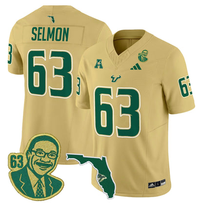 Men's South Florida Bulls 'Lee Roy Selmon Legacy Edition' Vapor Limited Jersey - All Stitched