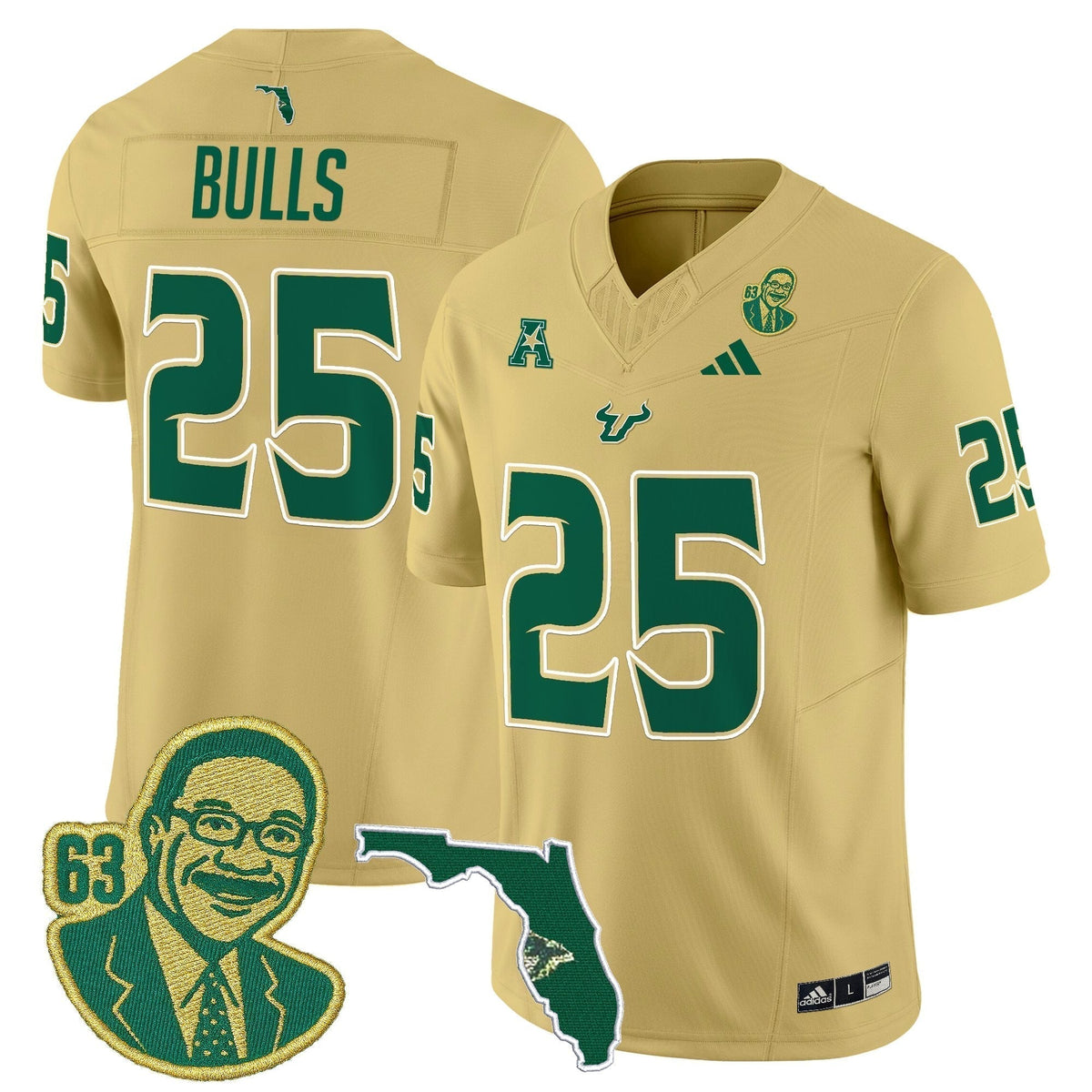 Men's South Florida Bulls 'Lee Roy Selmon Legacy Edition' Vapor Limited Jersey - All Stitched