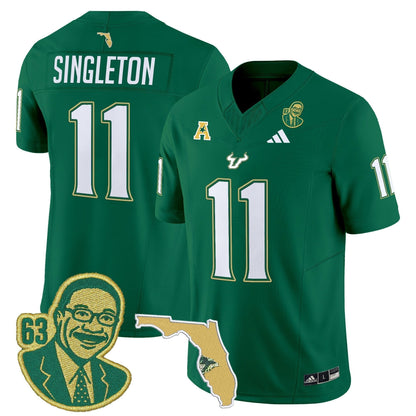 Men's South Florida Bulls 'Lee Roy Selmon Legacy Edition' Vapor Limited Jersey - All Stitched