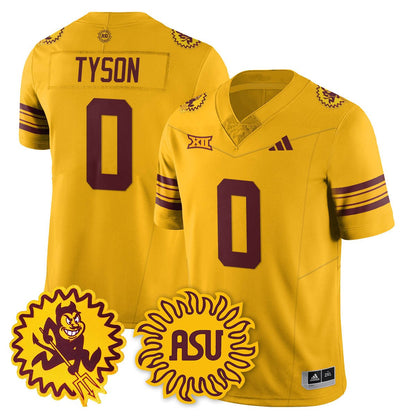 Men's Arizona State Sun Devils 1975 Throwback Uniform - All Stitched