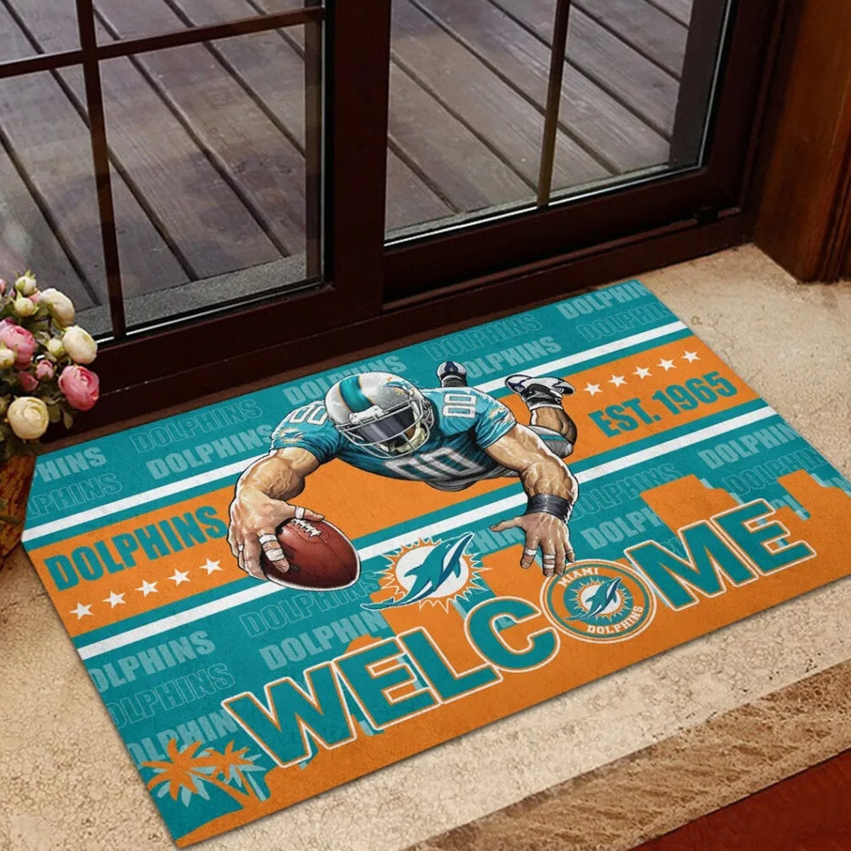 Miami Dolphins - DOORMAT Gift For Fans