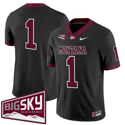 Men's Montana Grizzlies 2025 Vapor Limited Jersey - All Stitched