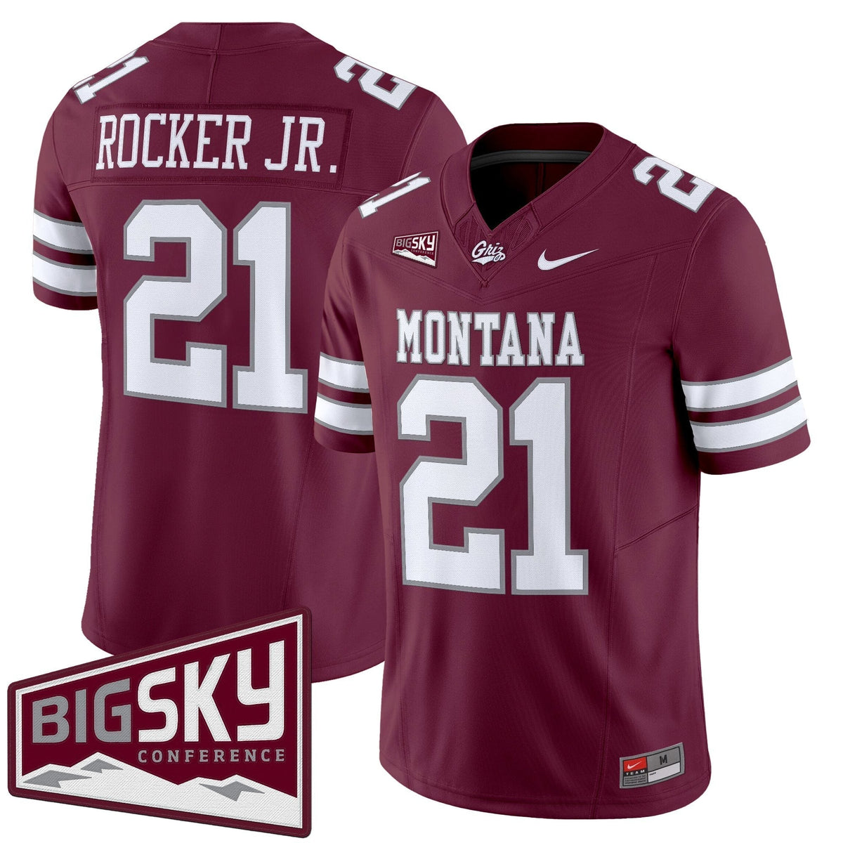 Men's Montana Grizzlies 2025 Vapor Limited Jersey - All Stitched
