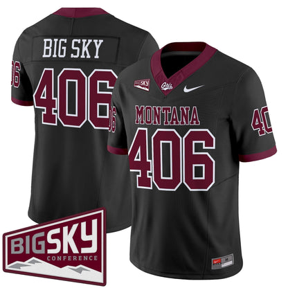 Men's Montana Grizzlies 2025 Vapor Limited Jersey - All Stitched