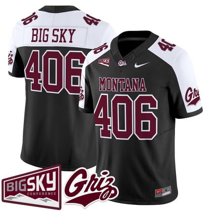 Men's Montana Grizzlies 2025 Vapor Limited Jersey - All Stitched
