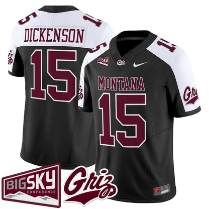 Men's Montana Grizzlies 2025 Vapor Limited Jersey - All Stitched