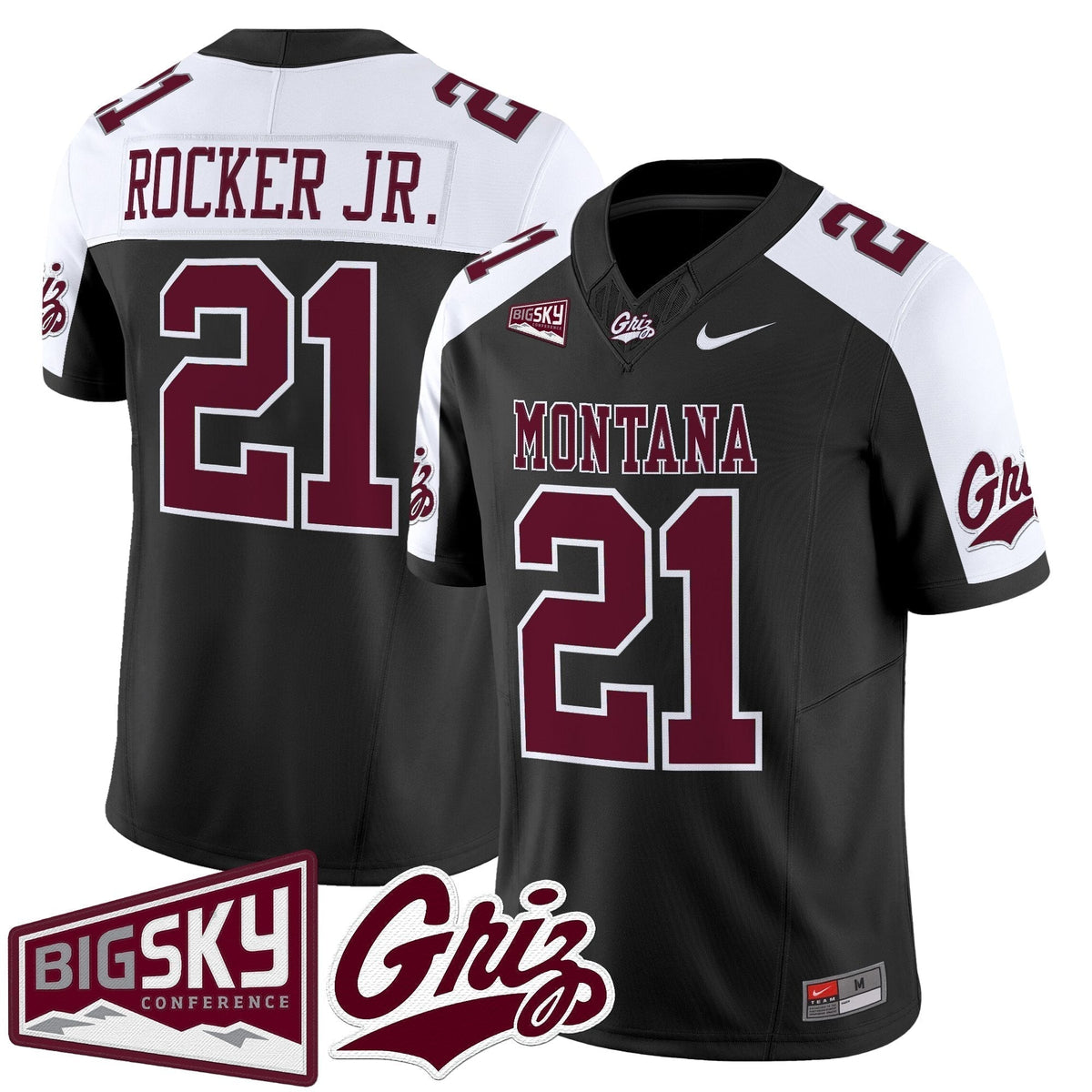 Men's Montana Grizzlies 2025 Vapor Limited Jersey - All Stitched